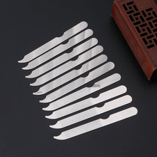 10 PCS Stainless Steel Double-Sided Metal Nail Files for Fingernails  Toenails