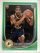 2025 Bowman Basketball Kam Jones Green #39 /99 RC Indiana Pacers