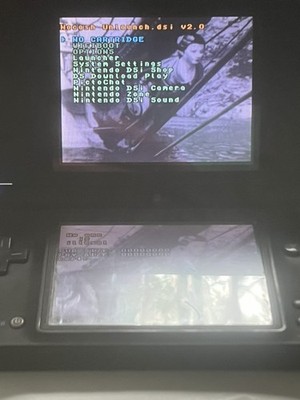 Nintendo DSi schwarzes Handheld-System