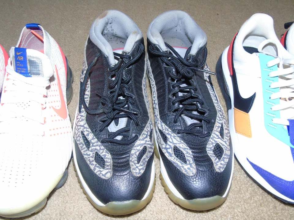 Lote de 3 Zapatos Nike Mujer Talla 9.5 Air Vapormax Airmax Jordan Retro 11 Usados Foto 3 de 4