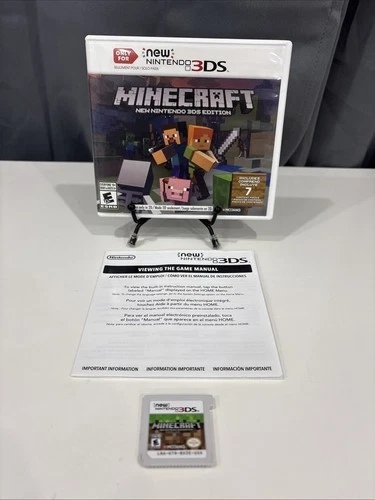 Minecraft - New Nintendo 3DS Edition (Nintendo 3DS, 2017) - CIB Complete