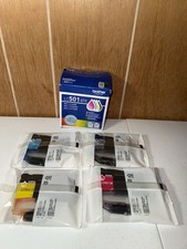 Brother LC501 4PK Original Ink Cartridges Set – Open Box (All Sealed)EXP 10/2028
