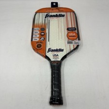 New Franklin Sports Signature Pro Pickleball Paddle Orange White 8.3oz 16.5  