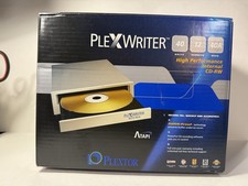 New Plextor PlexWriter 40/12/40A IDE CD-RW 40x Burn-Proof PX-W4012TA/SW Open Box