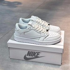 Jordan 1 Low x Travis Sc0tt White Party Men's Size US 7-12