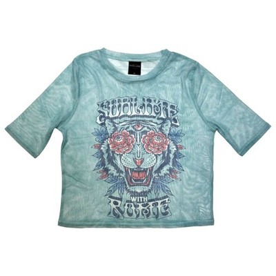 Sublime With Rome Mesh Crop Top