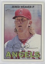 2016 Topps Heritage Jered Weaver #32 b3e