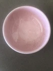 Vintage McCoy USA 5.5” X 2” Ceramic Pottery Pink Speckled Bowl