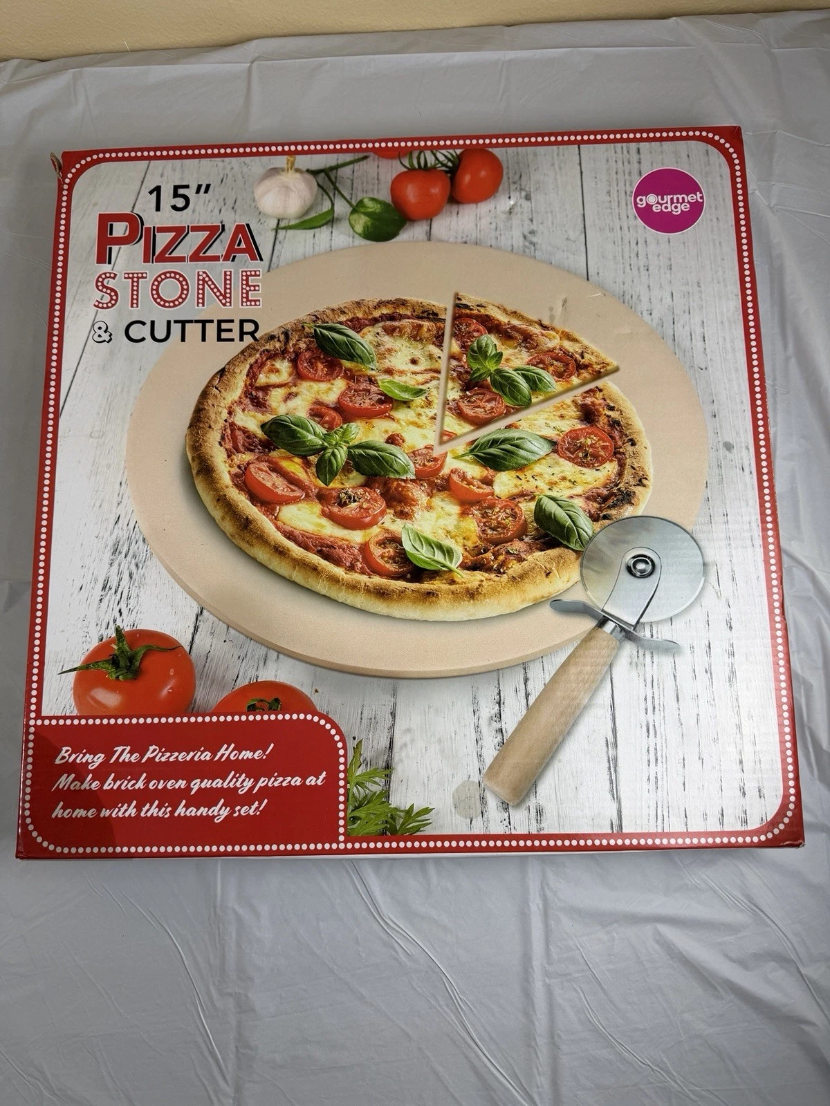 15” Pizza stone
Opens in a new window or tab