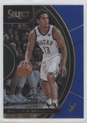 2017-18 Panini Select Concourse Blue Prizm 56/299 Malcolm Brogdon #48 0s55