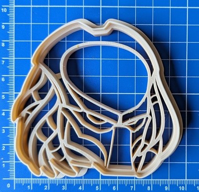 Raubtierkopf Ausstecher oder Fondant Ausstecher 3d gedruckt