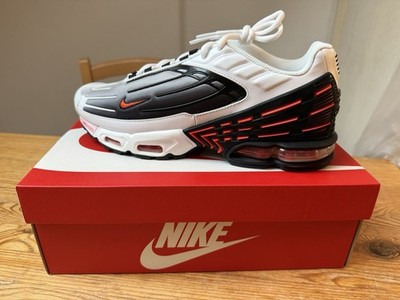 Nike Air Max Plus III 3 White Team Orange Black CK6715-101 EUR 45.5 UK 10.5