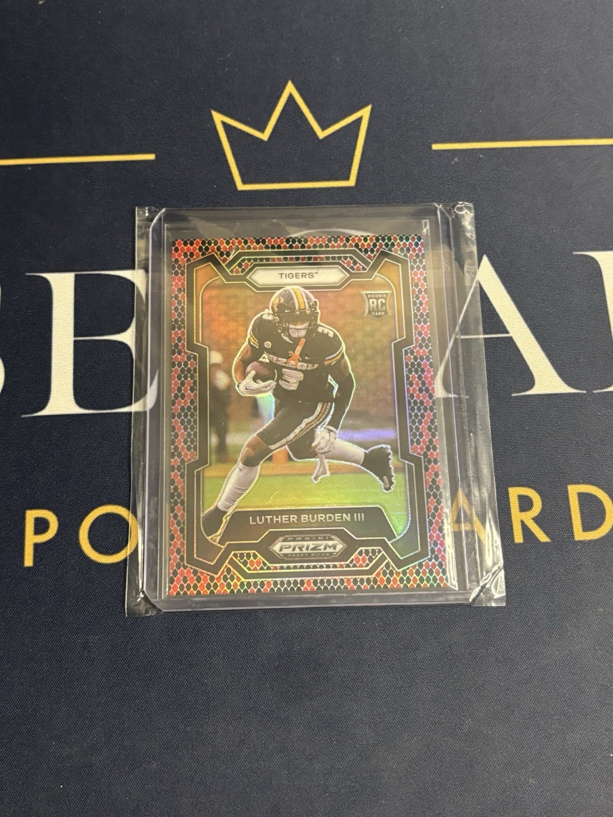 Luther Burden 2024 Prizm Draft Picks Snakeskin SSP