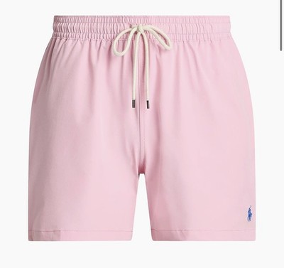 Polo Ralph Lauren 5.75'' Traveler Classic Swim Trunks pink