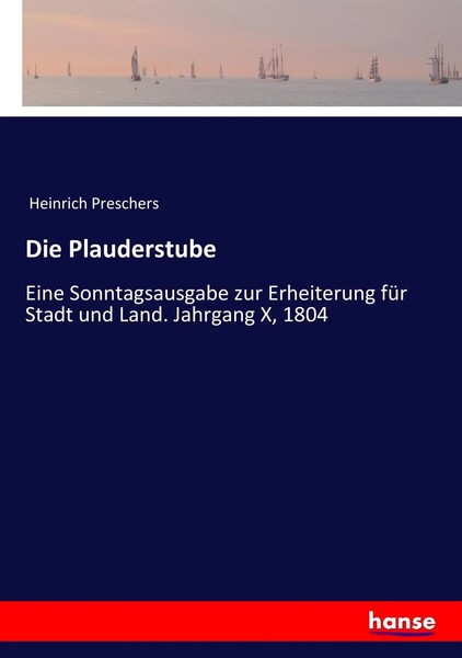 Heinrich Preschers | Die Plauderstube | Taschenbuch | Deutsch (2017) | 420 S.-image
