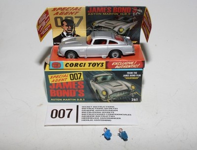 Corgi 261 James Bond Silber Aston Martin DB5 Neu & OVP, Neuauflage