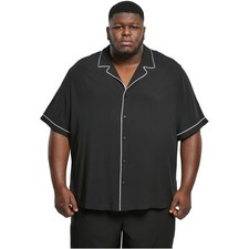 Image of Urban Classics Bowling Shirt Men Top Shirt Casual Shirt Men's Sport