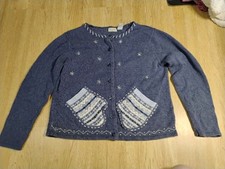 Vintage Classic Elements Holiday Cardigan 