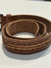 Girls Small/medium Brown Sequences Abercrombie & Fitch Belt