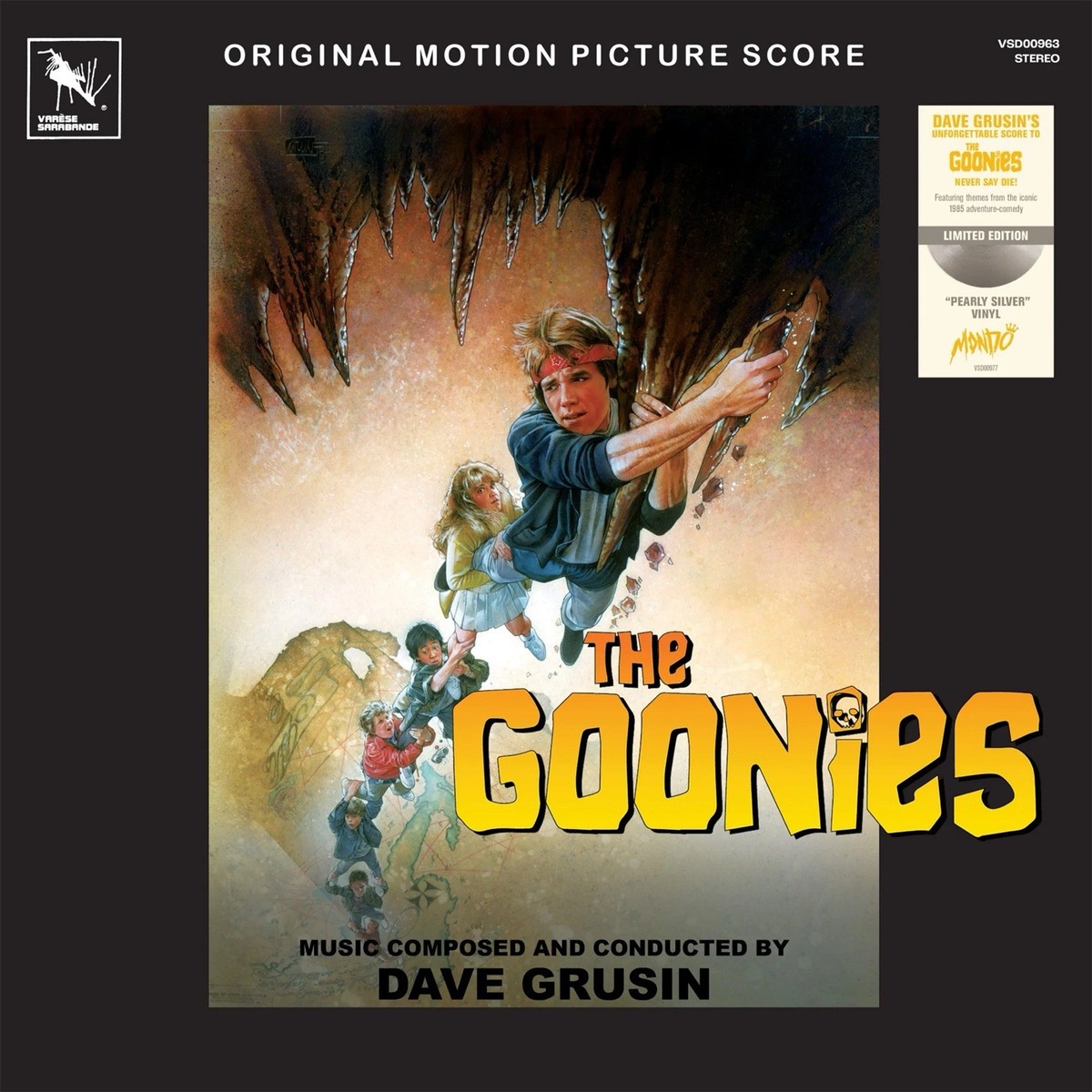 The Goonies Soundtrack 40th Anniversary Exclusive LP /500 140G
