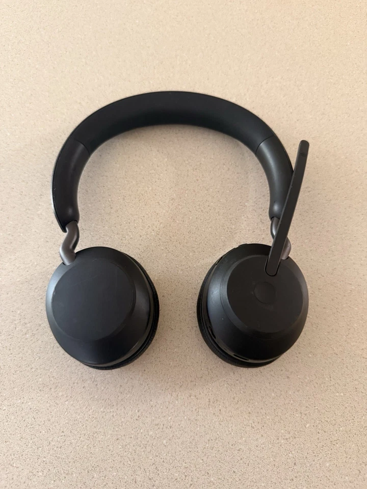 jabra Evolve2 65 MS Wireless Noise Canceling Headset, MS Certified, Black - Image 2 of 4