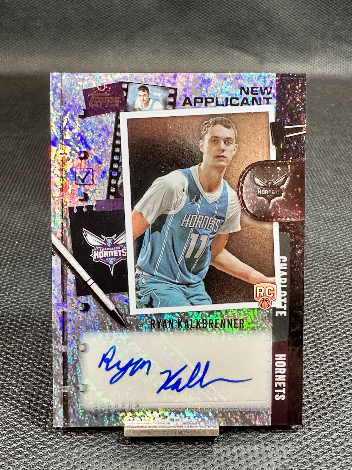 2025-26 Topps Basketball  RYAN KALKBRENNER  New Applicant Holofoil Auto RC