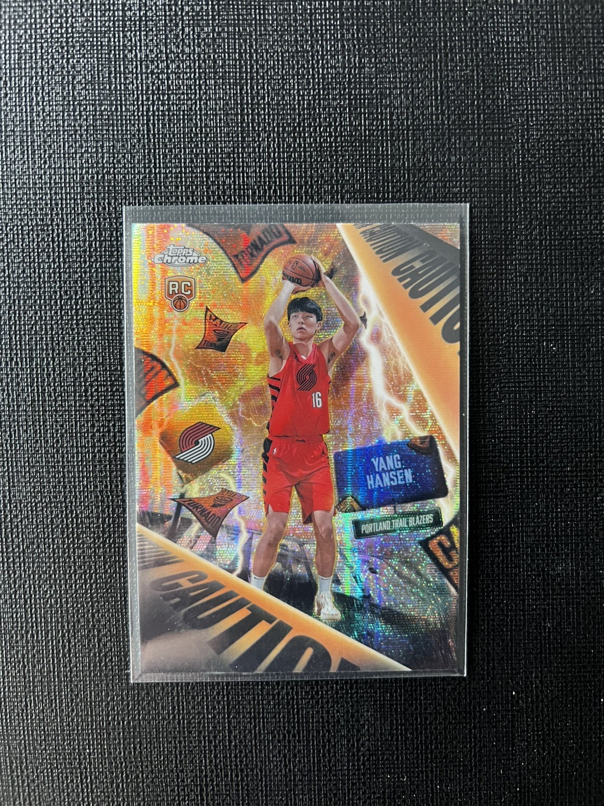 2025 Topps Chrome Basketball Yang Hansen Advisory AD-20 SSP RC