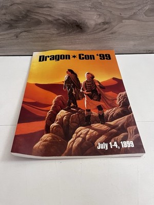 1999 Dragon Con Atlanta Georgia Program Guide Vintage Free Ship