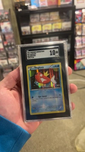 (POP 1) 2016 POKEMON XY GENERATIONS TOYS R US #22 MAGIKARP-HOLO SGC 10