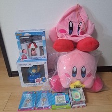 Kirby Plush Lot Set Collection Plushies Sensor Light Helicopter Keychains Watch