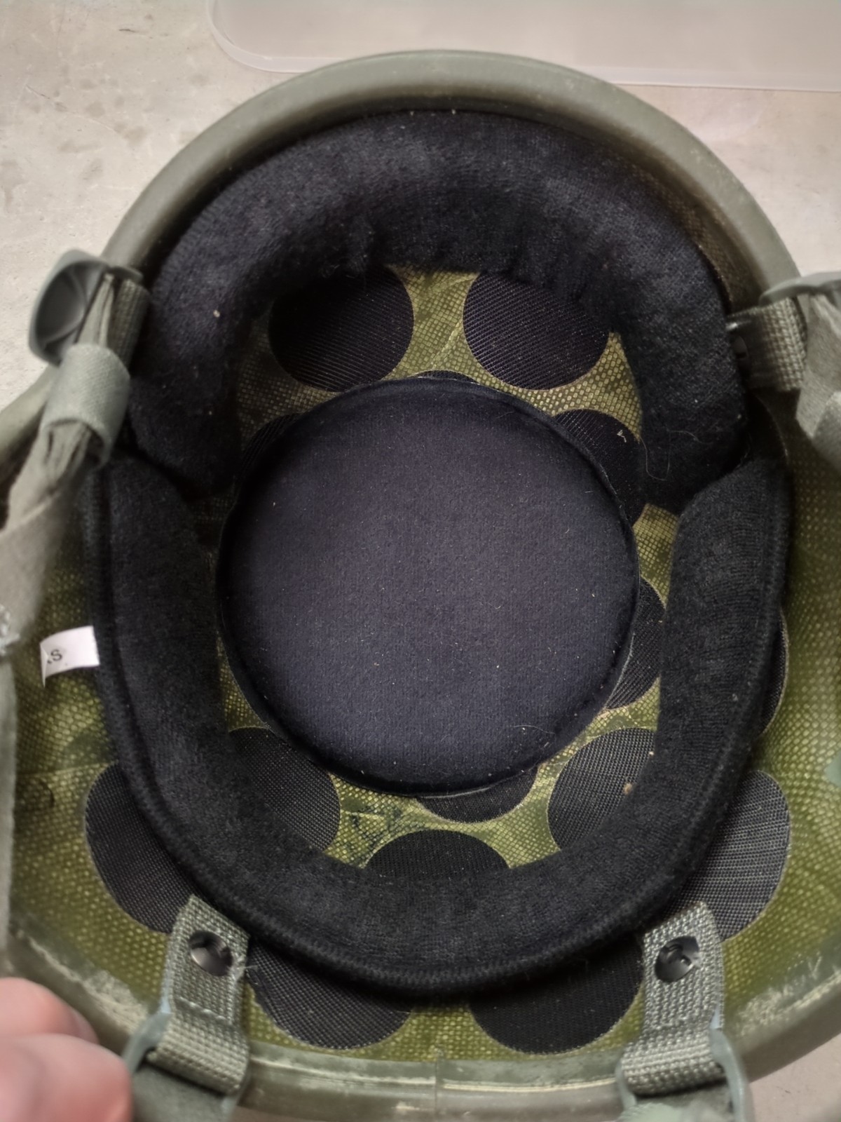 US Military Gentex ACH Advanced Combat Helmet Small & Chinstrap Pads UCP Cover