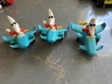McDonald s Happy Meal Toys 1988 Moon Man Mac Tonight Airplane LOT 3