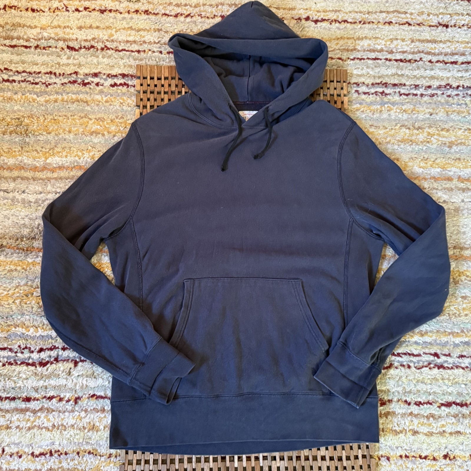 Todd Snyder x Champion Heavyweight Crew Neck Sweatshirt Blue Pullover Large L