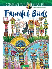 Image of Creative Haven Fanciful Birds Coloring Book