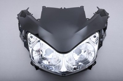 Gabelkopf schwarz + Optik für Honda ST 1300 PAN EUROPEAN SC51A 2008-20