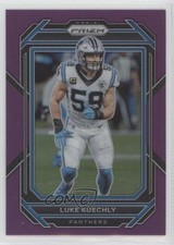 2022 Panini Prizm Purple Prizm 101/125 Luke Kuechly #46 14ay