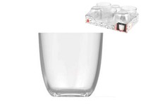 Vassioi 6 GläSer Aus Glas Iris Wasser Cl 30 Transparent Bormioli Rocco