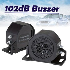 Universal 110dB Backup Alarm Beeper 12-24V DC Reversing Horn for Trucks Vehicles