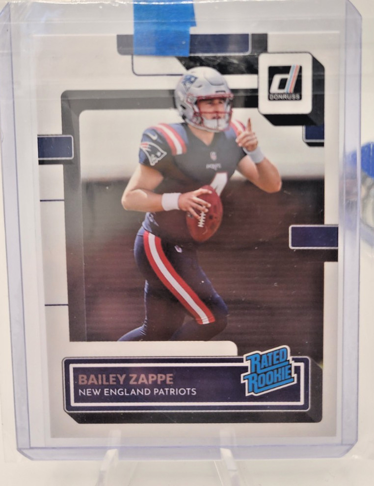 2022 BAILEY ZAPPE RATED ROOKIE DONRUSS (RC) #329