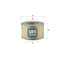 Luftfilter UFI 27.097.00 Filtereinsatz für TOYOTA DYNA 100 LAND CRUISER 80 Pick