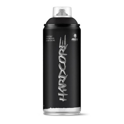 MTN Hardcore Spray Paint - Satin Black