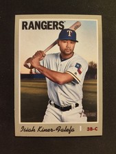 2019 Topps Heritage - Isiah Kiner-Falefa #285 Texas Rangers 