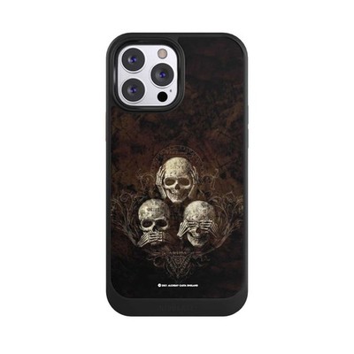 Hülle für Apple iPhone 13 Pro Max Art Gothic Totenköpfe