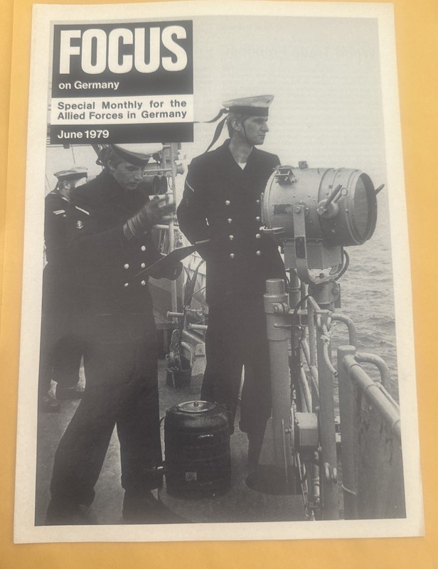 Vintage Focus On Germany Magazine June 1979 Allied Forces Monthly Special