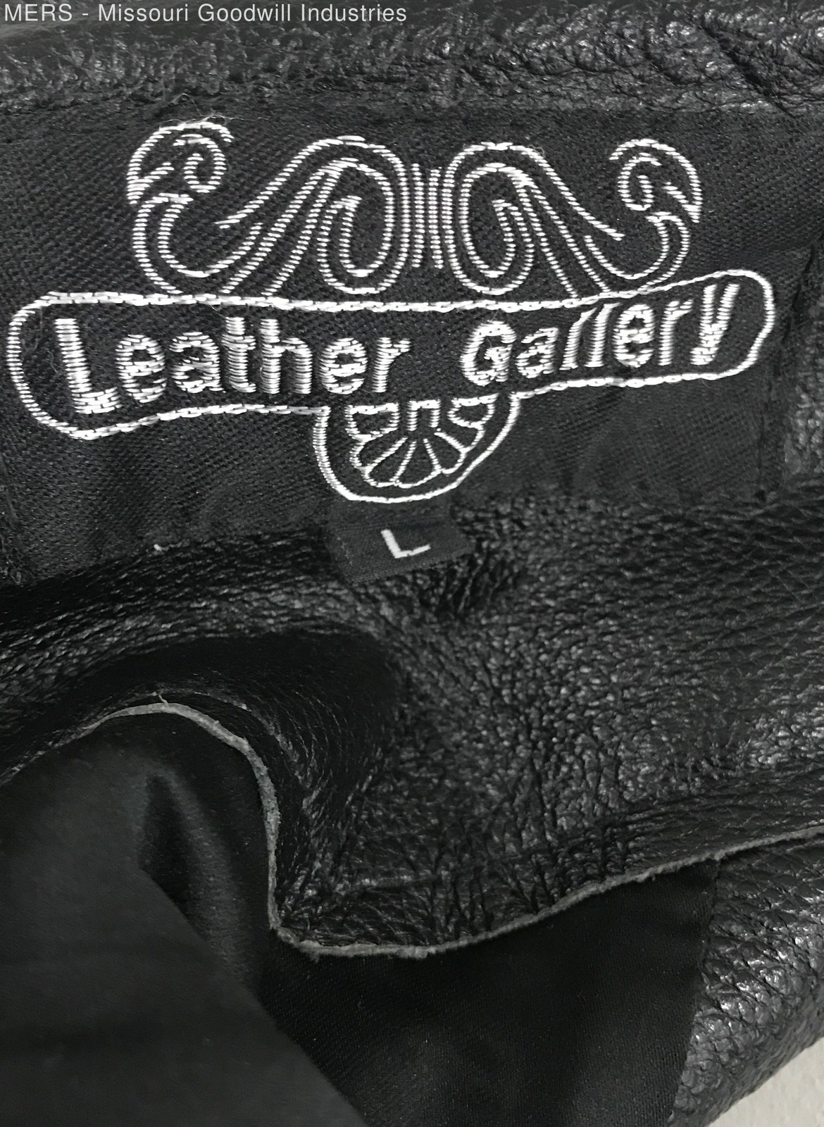 Leather Gallery Black Solid Chaps Pants Large - image 3
