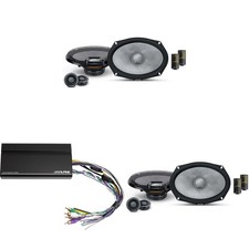 Alpine KTA-450 4 Ch.Power Pack Amp w/ (2) R2-...