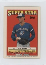 1988 Topps Super Star Sticker Back Cards Tom Henke Ozzie Virgil ( 36) #64 0au4