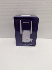 Macard Wifi Range Extender Signal Booster W/Ethernet Port 300Mbps Model N300
