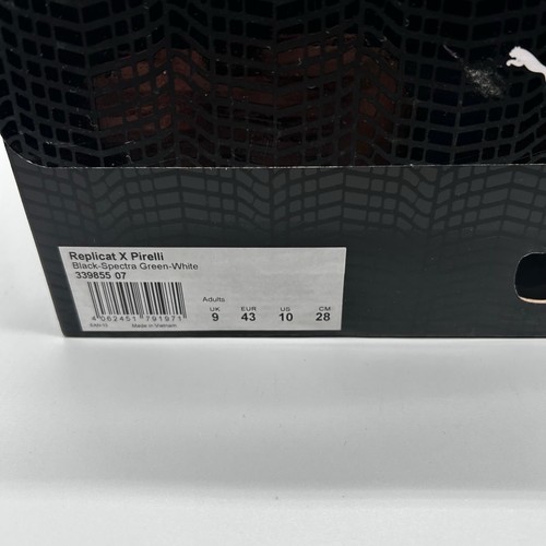 Puma Replicat x Pirelli Motorsport 339855-07 Herren Uk 9 Schwarz Turnschuhe Schuhe - Bild 9 von 9