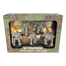 Catalyst Games- Battletech Mercenaries Clan Direct Fire Star - SEALED BNIB